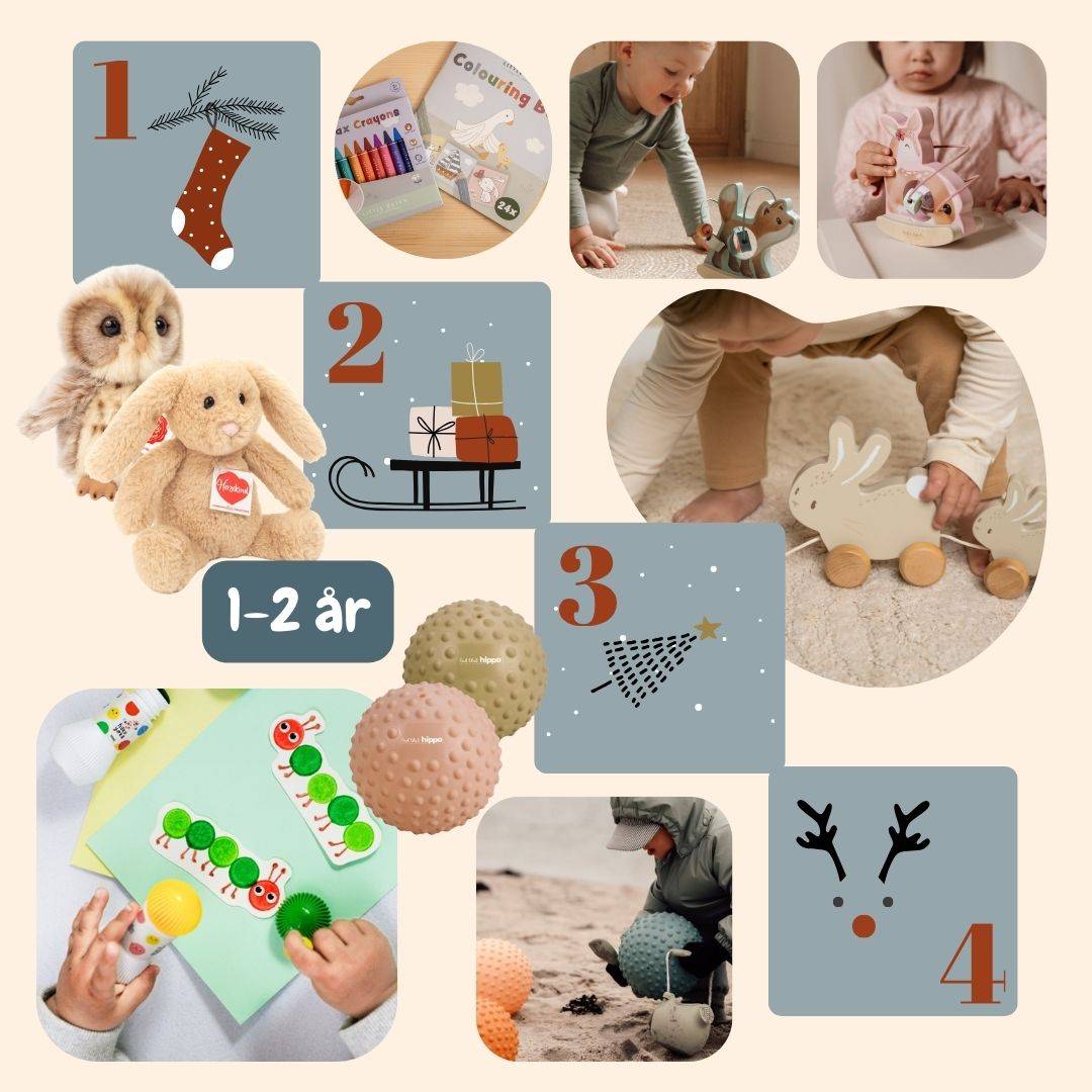 Adventskalender | Tumling 1 til 2 år - 1-2 år pige - Nordic Simply