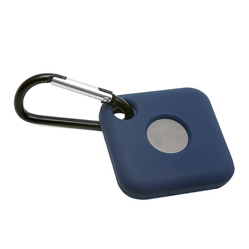 Bluetooth-nyckelfinnare smart anti lost device locator tracker alarm för barn husdjur hundkatt plånbok väska nyckelfinnare täcka - Blå