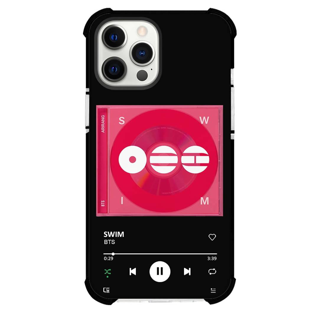 BTS Phone Case For iPhone Samsung Galaxy Pixel OnePlus Vivo Xiaomi Asus Sony Motorola Nokia - BTS SWIM Album CD Cover Pink Theme Poster.