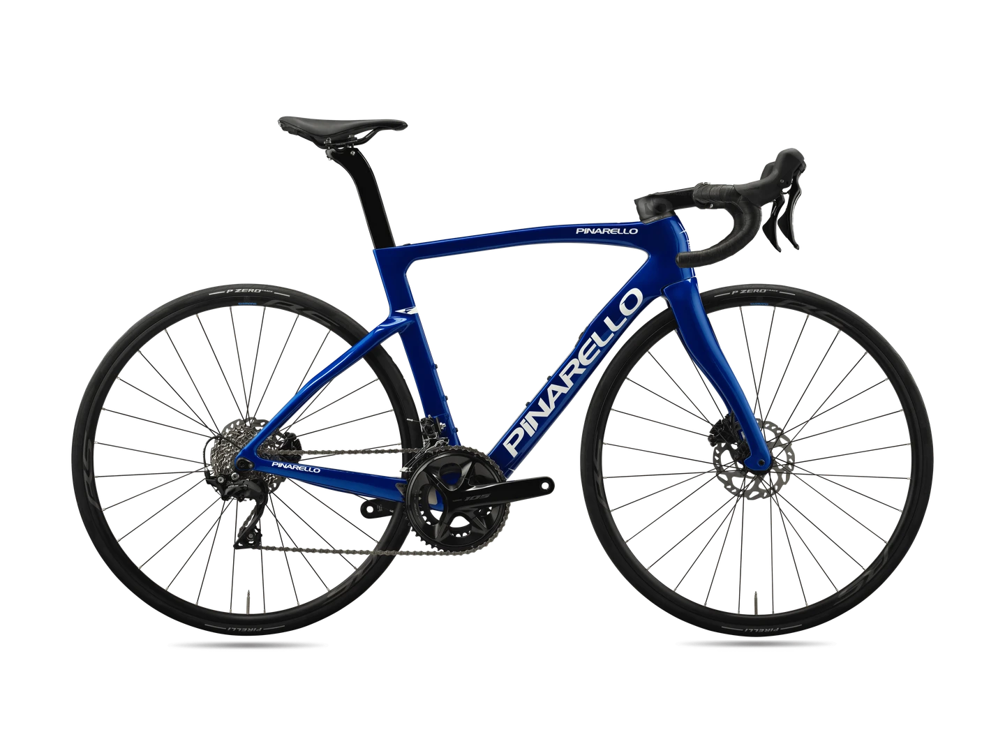 Pinarello F1 2026 - Shimano 105 2x12sp - Shimano 105 WH-RS710-C32 - 064 / 545 / Formula Blue (545)