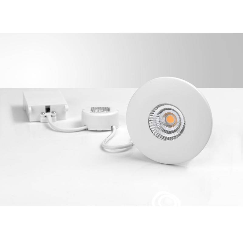 Downlight BE-7033 4,8W 230V 3000K 330lm IP44 Vit Malmbergs 7477802
