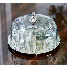 Enora Cake Cloche Silver