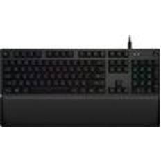 LOGITECH G513 CARBON LIGHTSYNC RGB Mechanical Gaming Keyboard GX Brown - CARBON - (UK) - INTNL