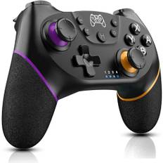 Sefitopher Switch Controller für Nintendo Wireless Switch Controller Switch Pro Controller Bluetooth Gamepad Double Shock, 6-Achsen Gyroskop und Turbo Funktion-2025 Verbesserter
