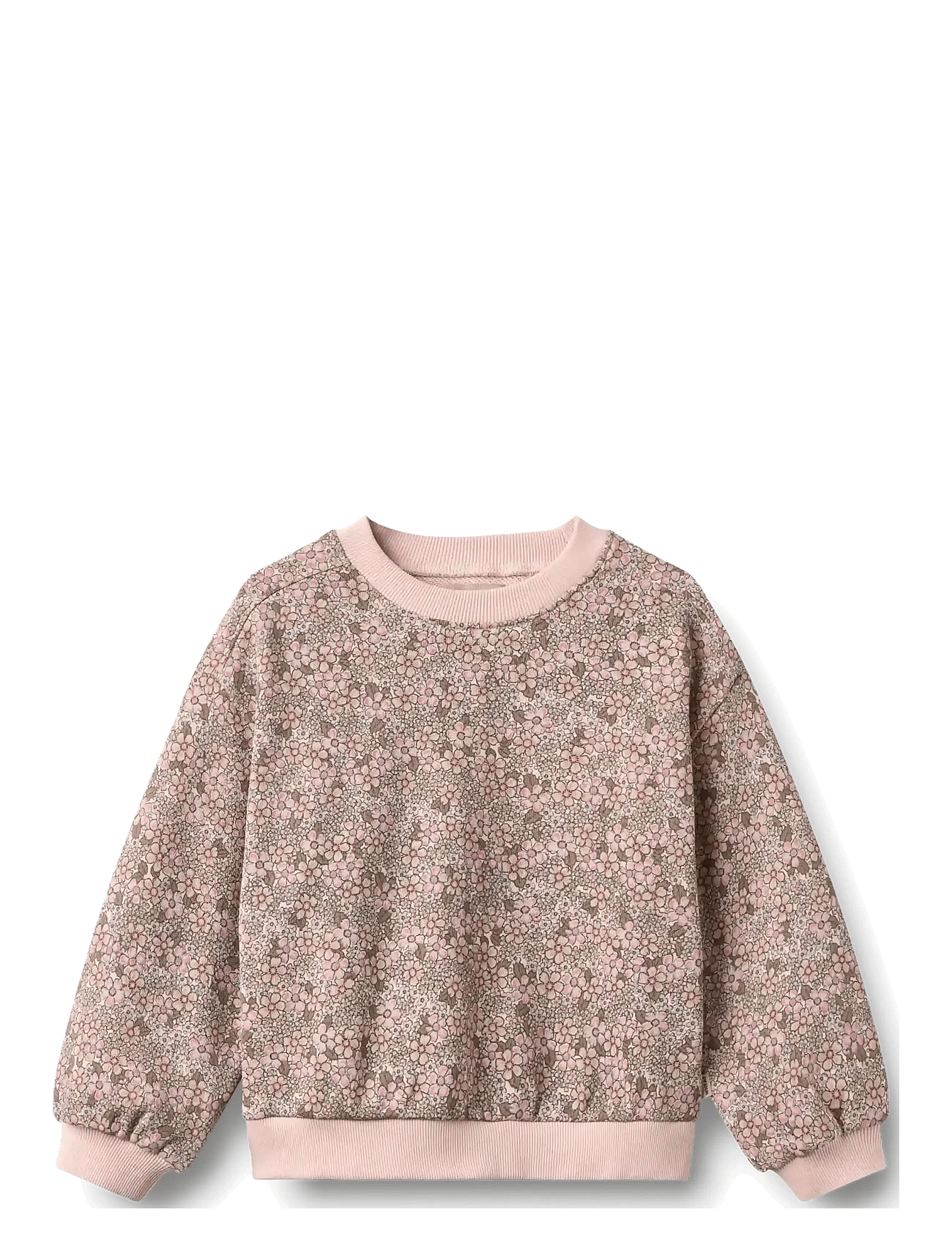 Wheat Sweatshirt L/S Lia - Pink - 110