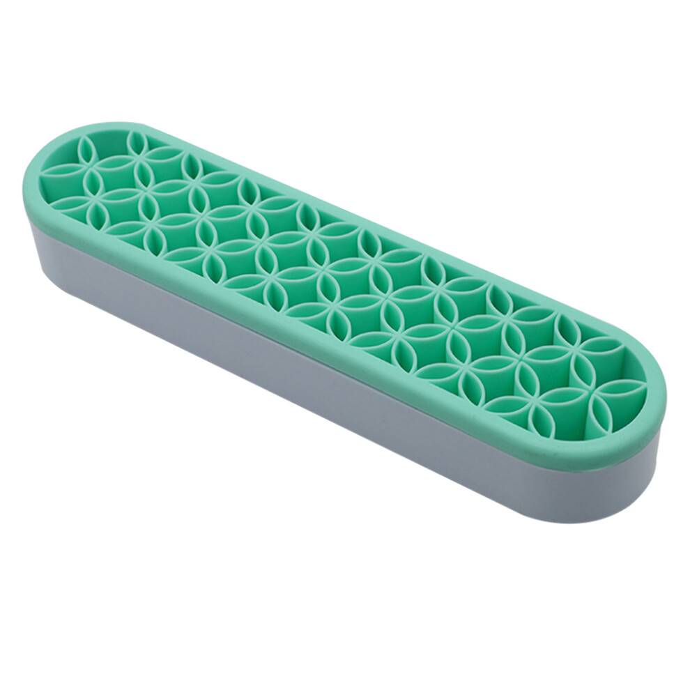 Makeup pensel organizer, multifunktionel organizer giver stor kapacitet til forskellige værktøjer, holder dit skrivebord ryddeligt og din