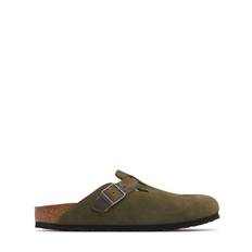 Boston Suede Mules - Thyme - 41 - 43 - 44 - 45