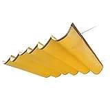 Wave Shade Segel, Pergola, Ersättnings Shade Cover Markis Infällbar Vattentät for Patio Deck Slide on Wire, Wave Shade Segel, infällbar, Wave Shade lock (Size : W2*L5m/W6.56*L16.41ft)