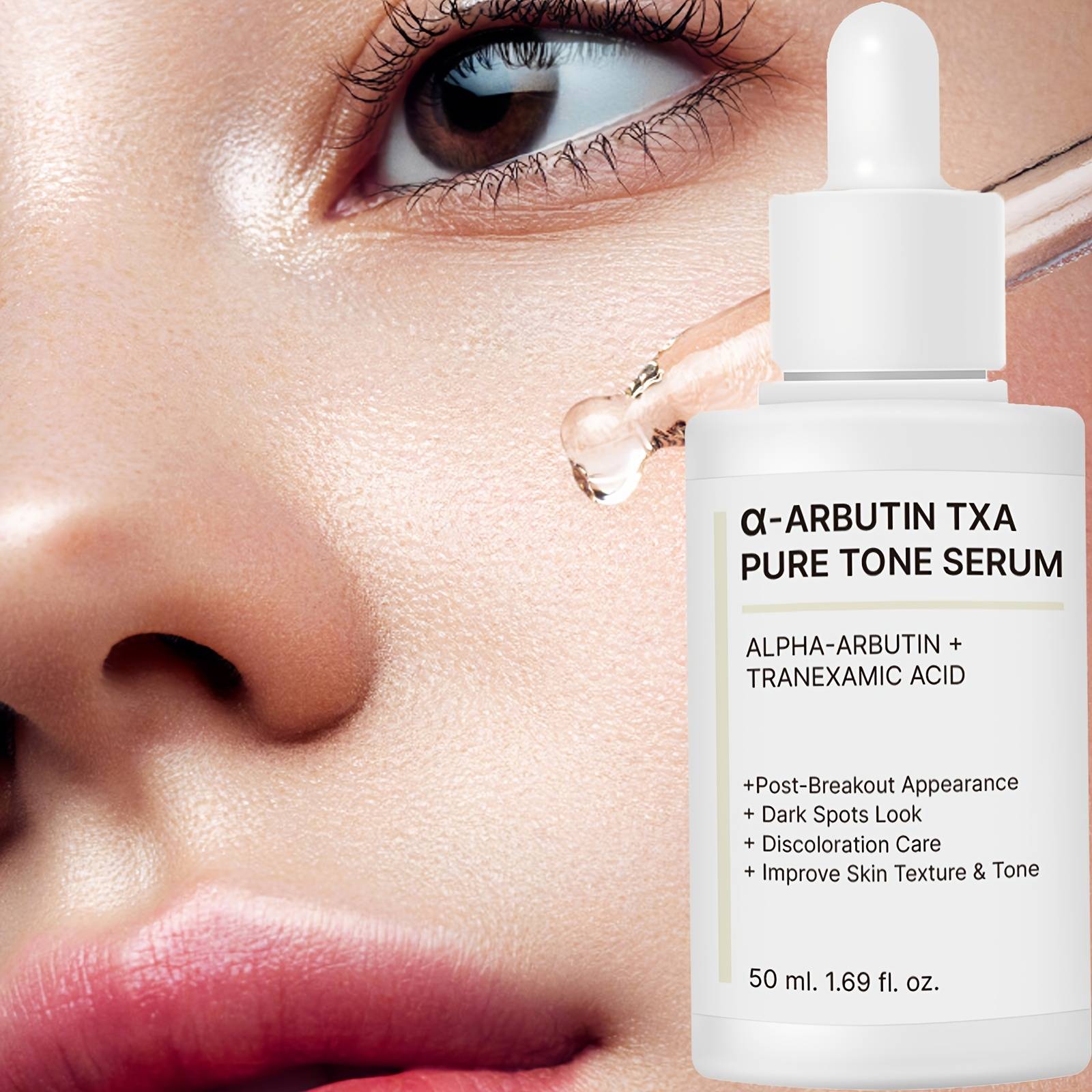 Alpha-arbutin And Tranexamic Acid Firming Serum - Gentle Hydration And Texture For - Skincare Designed For Light Beige