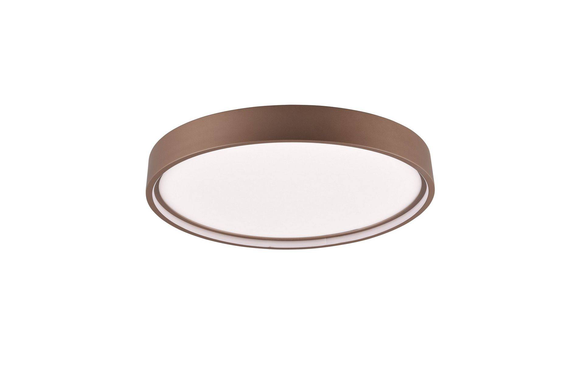 Trio Lighting Doha LED Plafond 45 cm kaffe brun - Brun Plafond
