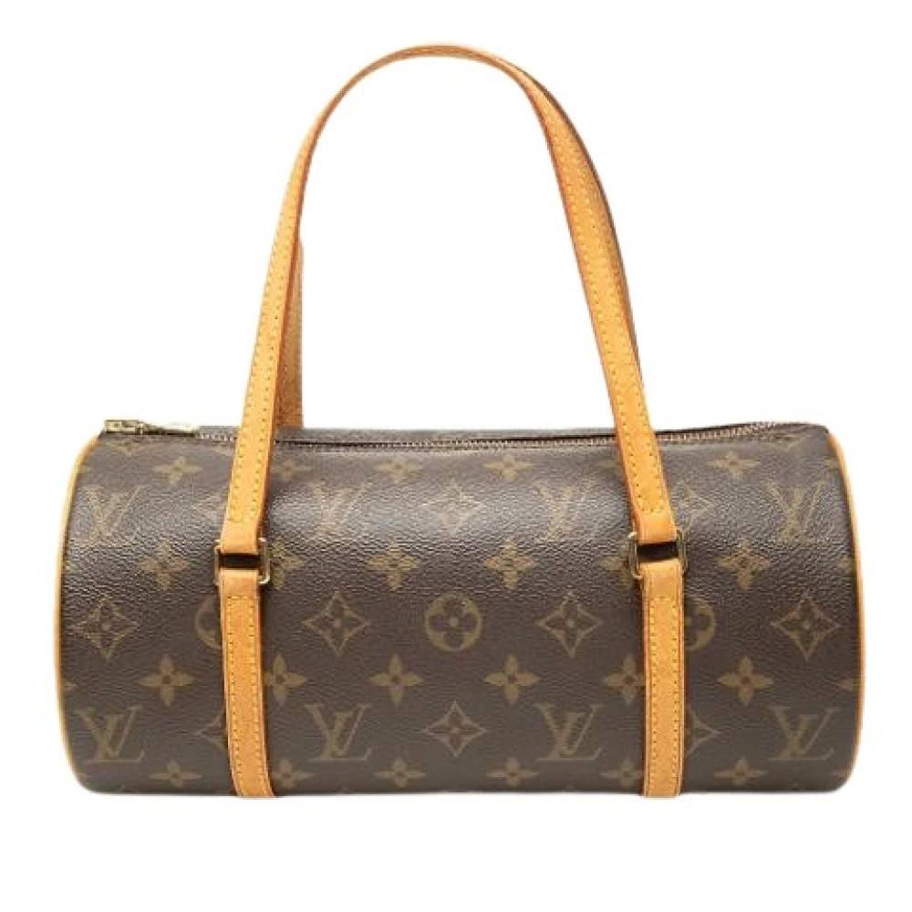 Louis Vuitton Vintage Pre-owned Papillon 28 - Vintage - Dame - Brun - ONE SIZE - Læder