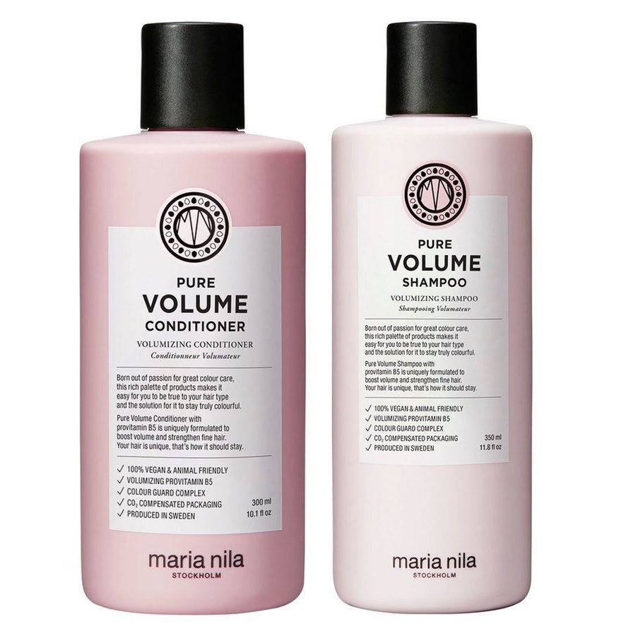 Maria Nila Pure Volume Shampoo 350ml + Conditioner 300 ml