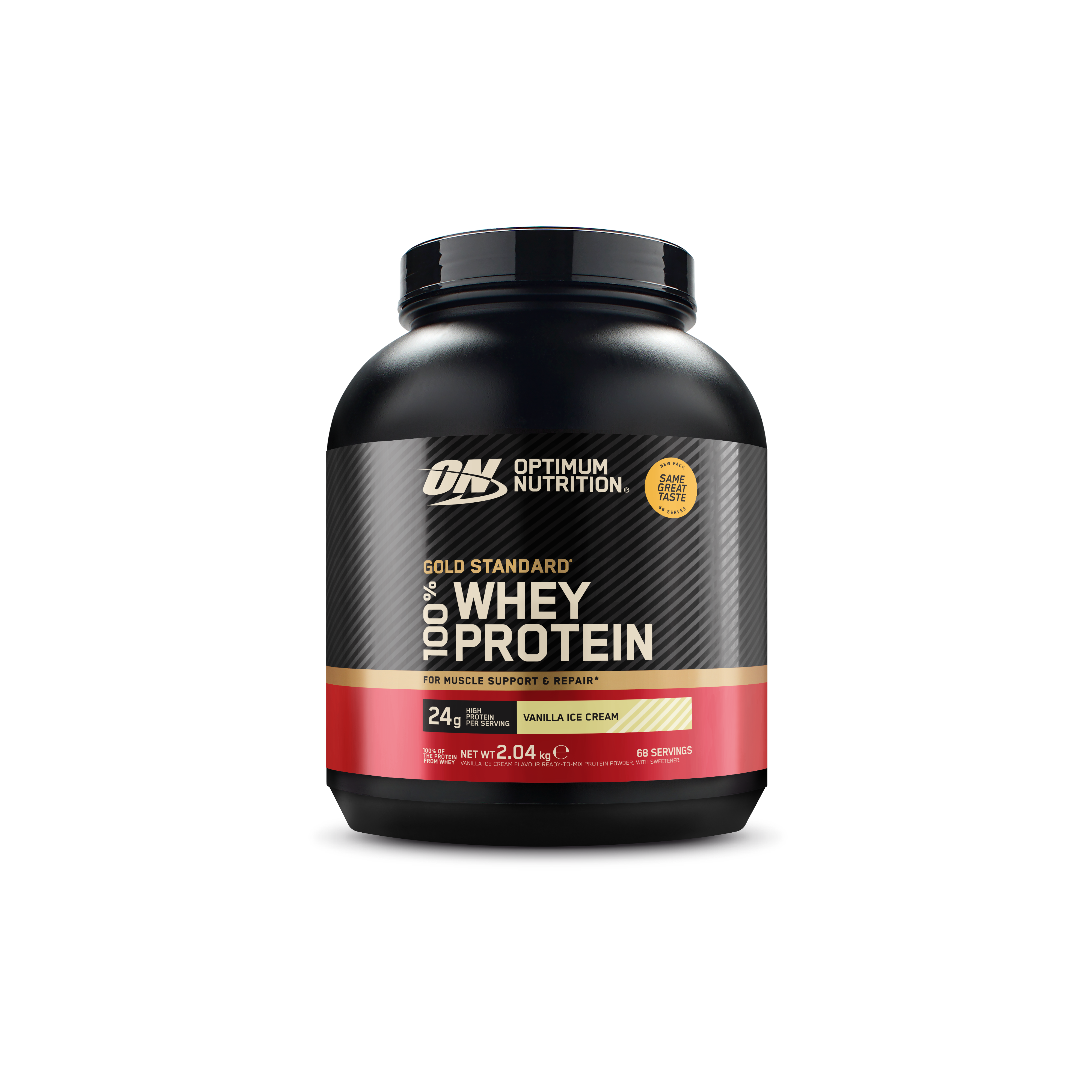 Optimum Nutrition Gold Standard 100% Whey - Vanilla Ice Cream (2040g) - Proteinpulver