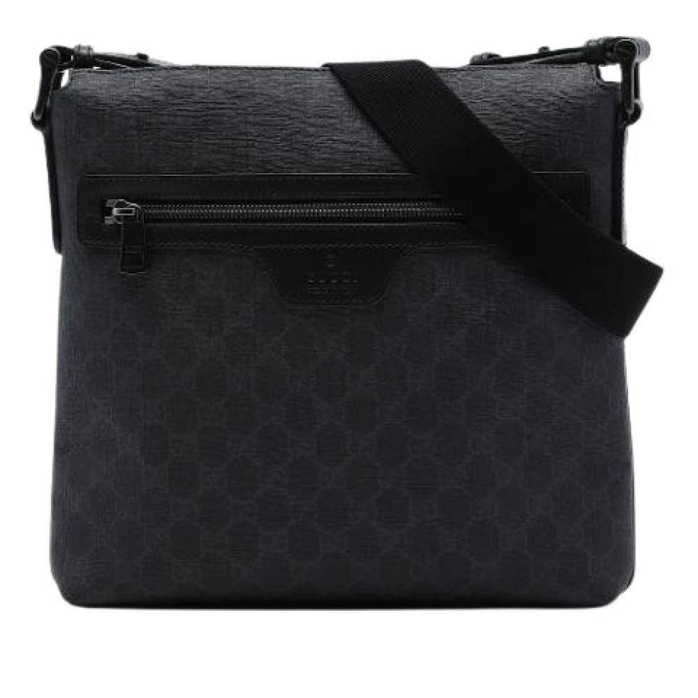 Gucci Vintage - Pre-owned GG Supreme Crossbody Bag Vintage - unisex - ONE Size - Läder