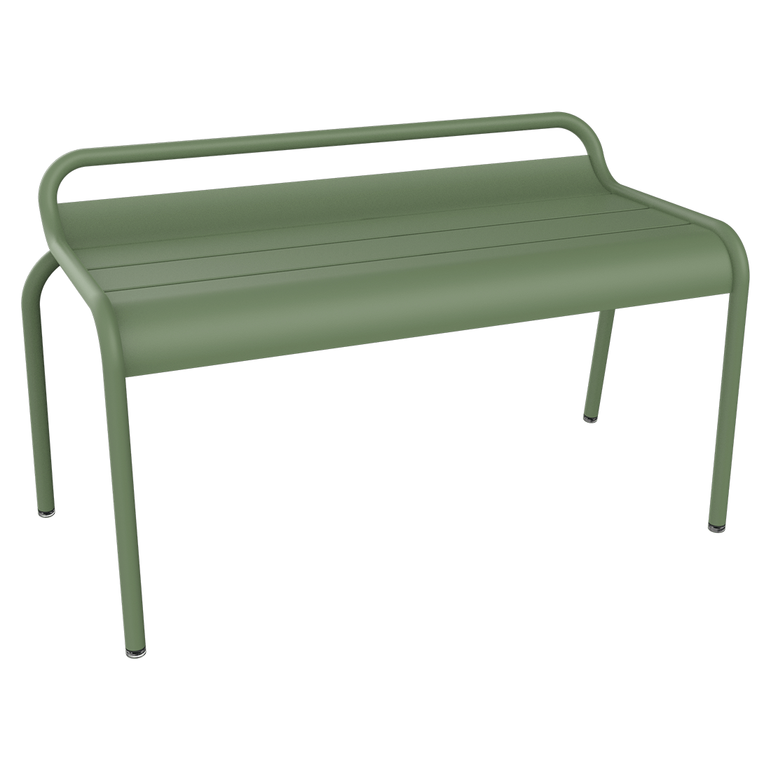Fermob Luxembourg bænk 90 cm med lavt ryglæn - Tonka / TONKA E3