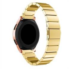 20mm Butterfly Lock Link Stainless Steel Watch Band Replacement for Samsung Galaxy Watch 42mm, Width: 20mm