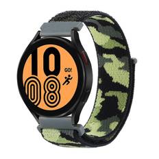Nylonarmband Samsung Galaxy Watch 4 Classic 46mm Kamoflauge