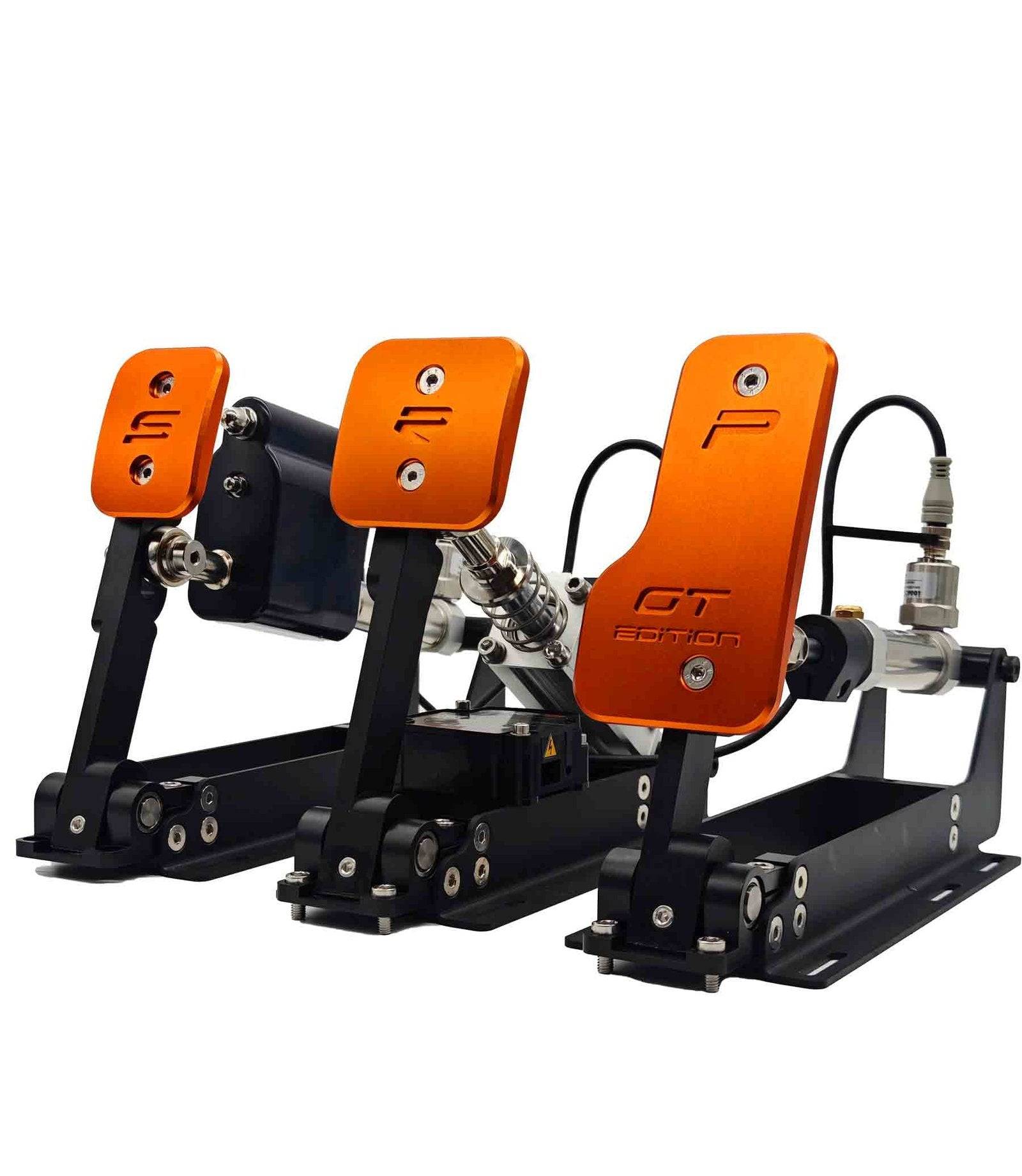 SRP GT-S 3P Pneumatic Sim Racing Pedals - Black