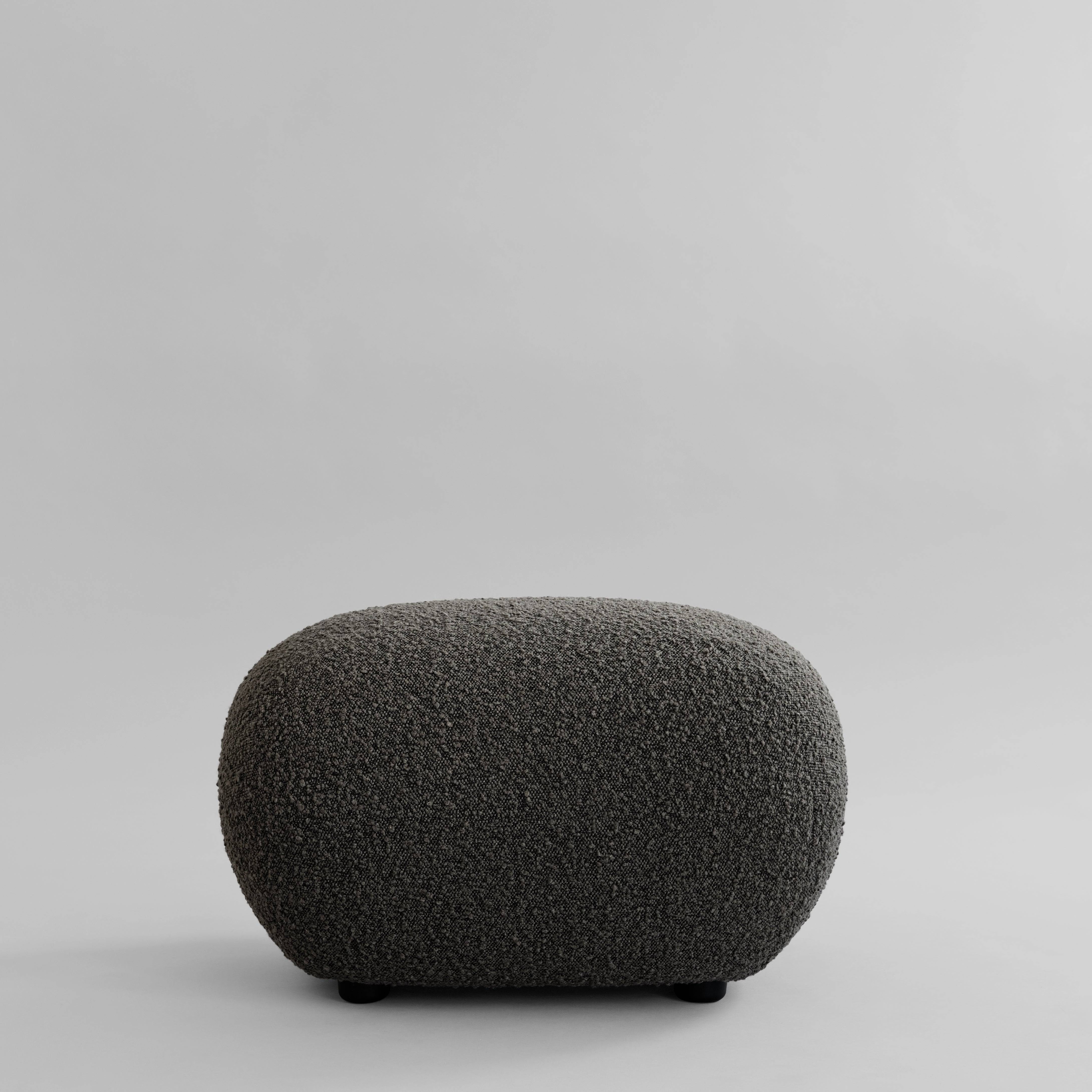101 CPH Toe Ottoman - Deep Taupe (A2635)