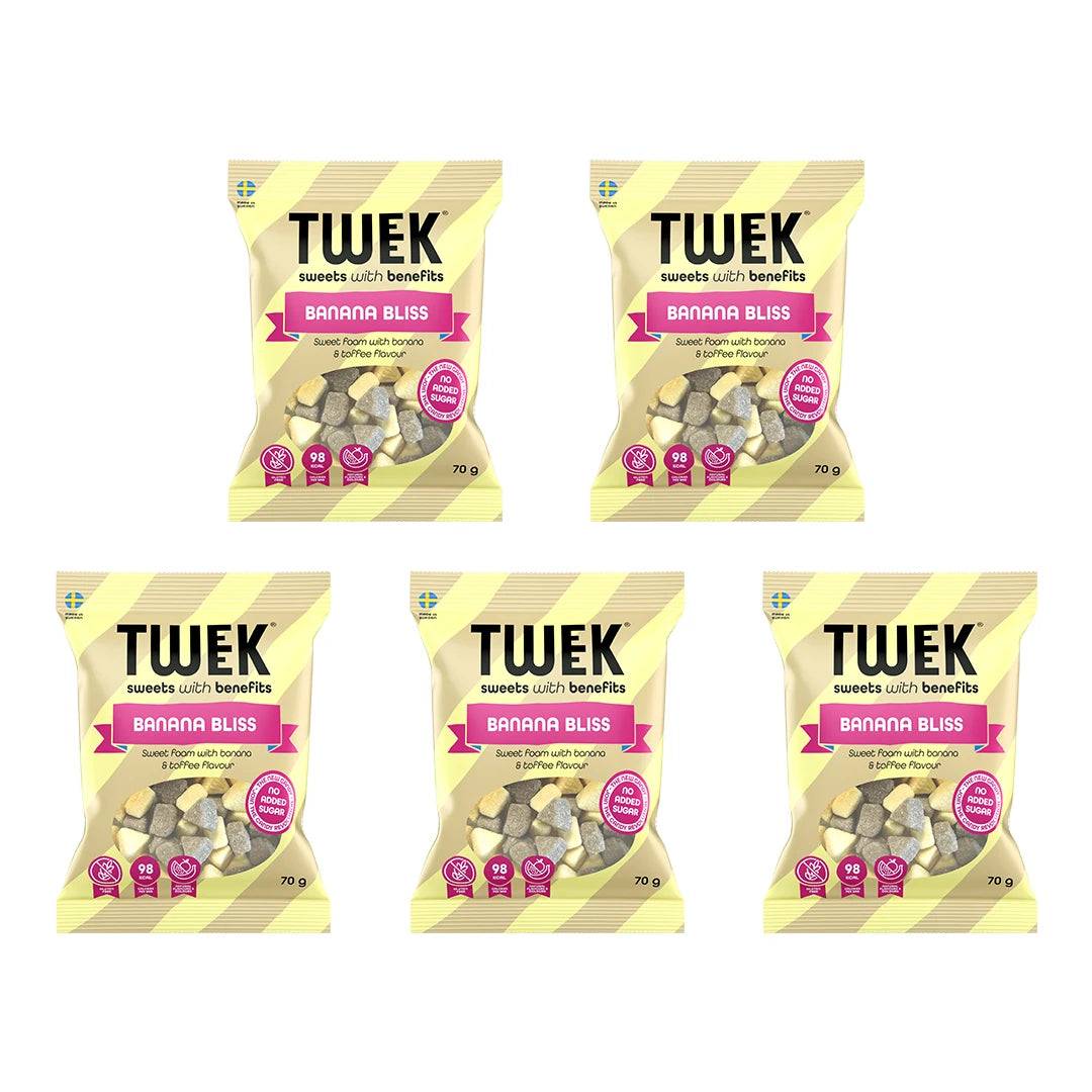 5 X Tweek Sweets 70 G Banana Bliss