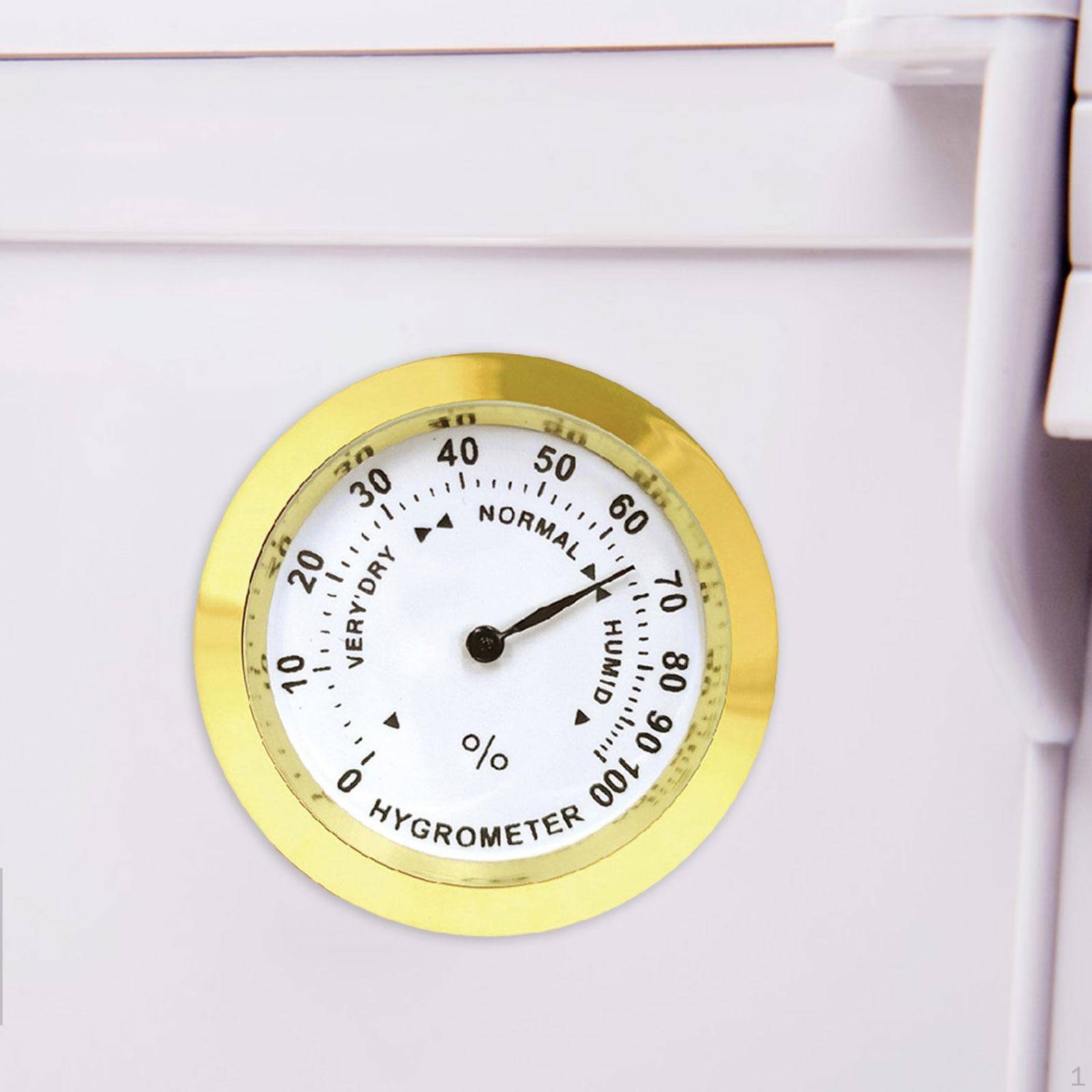 Mekanisk hygrometer Analog fuktmätare med stora siffror för hemmet, växthuset