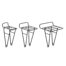 Pelago Commuter Front Rack Aluminum - Black / Large