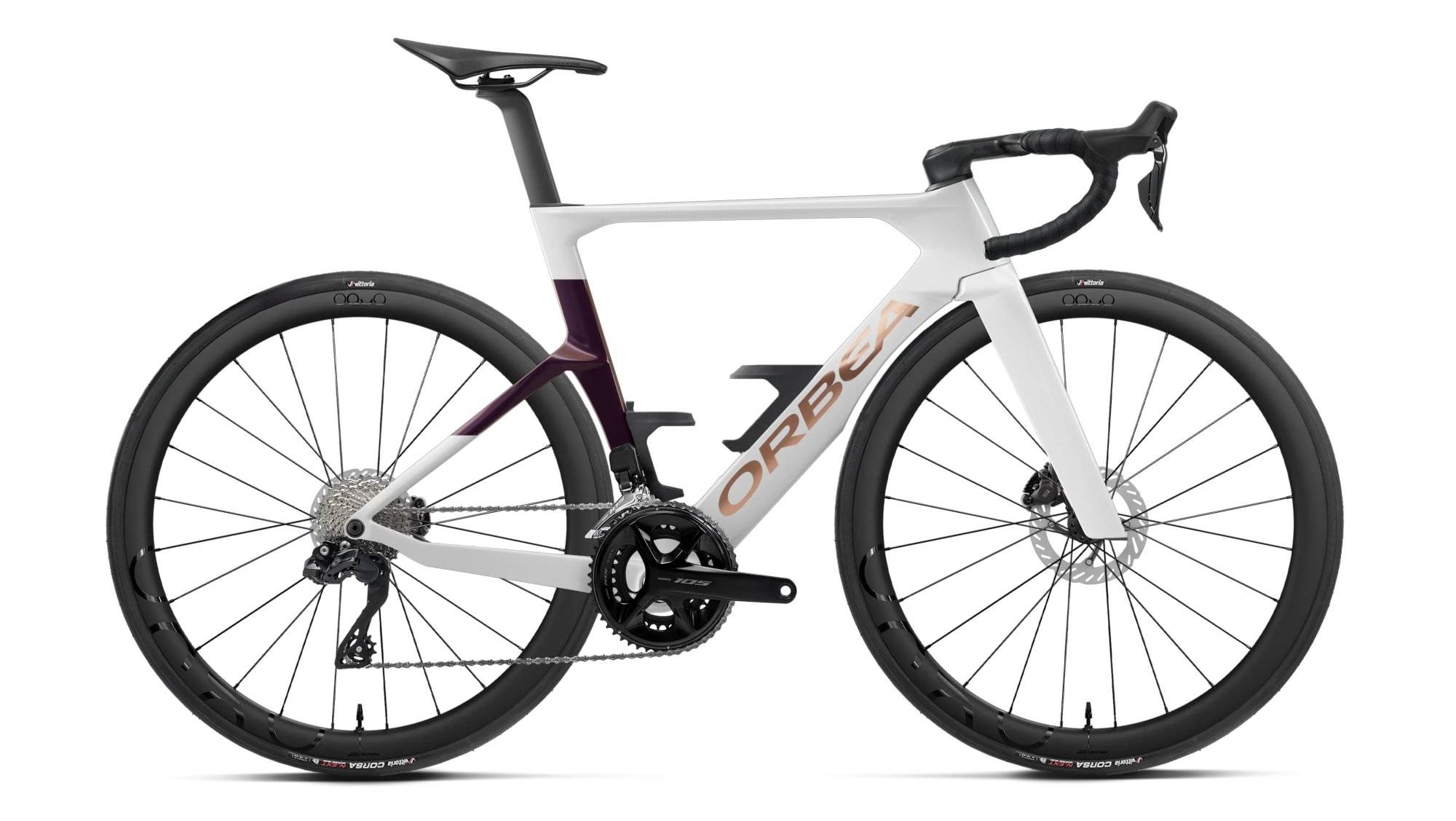 Orbea Orca Aero M30i LTD | Landsväg Aero | Golden Off White-Sunset