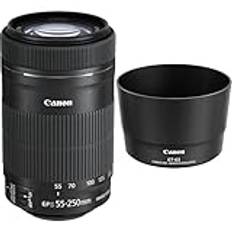 Canon EF-S 55-250mm f/4-5.6 IS STM, 8546B005 & Canon ET-63 Motljusskydd