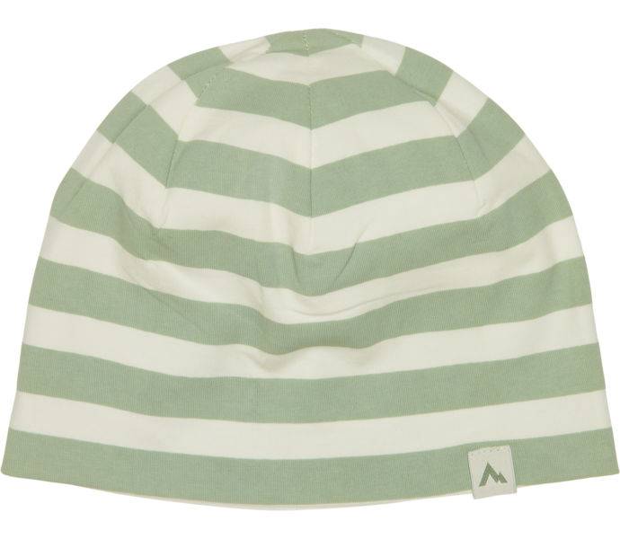 Stripe Jersey MR mössa, GREEN STRIPE, Barn, ONESIZE