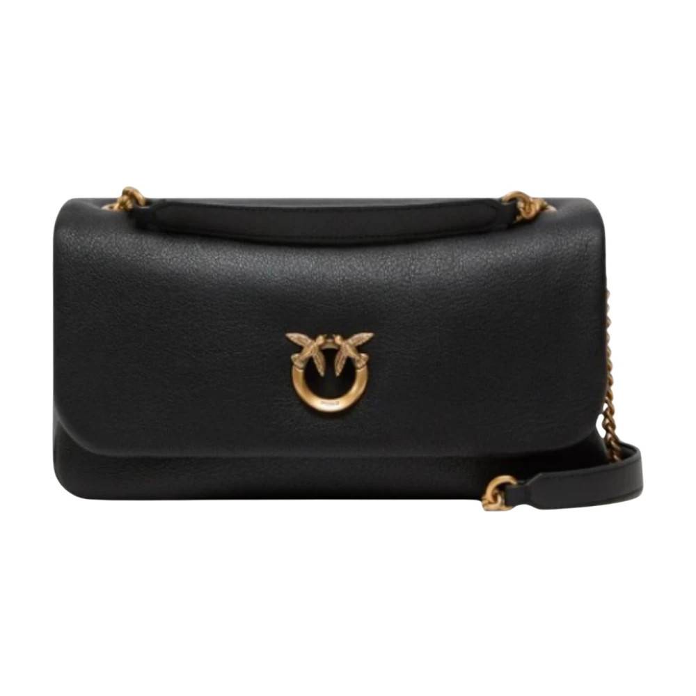 PINKO Horizontal Click Soft Chain - Tasker - Dame - Sort - ONE SIZE - Uld