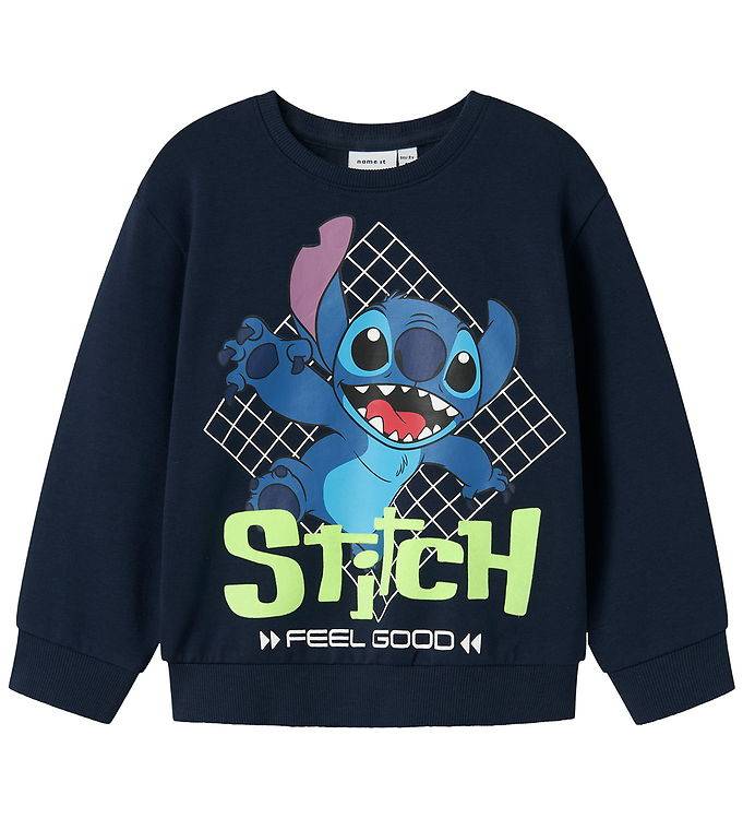 Name It Sweatshirt - NmmPfelix - Marinblå Kavaj - Name It - 2 år (92) - Sweatpants