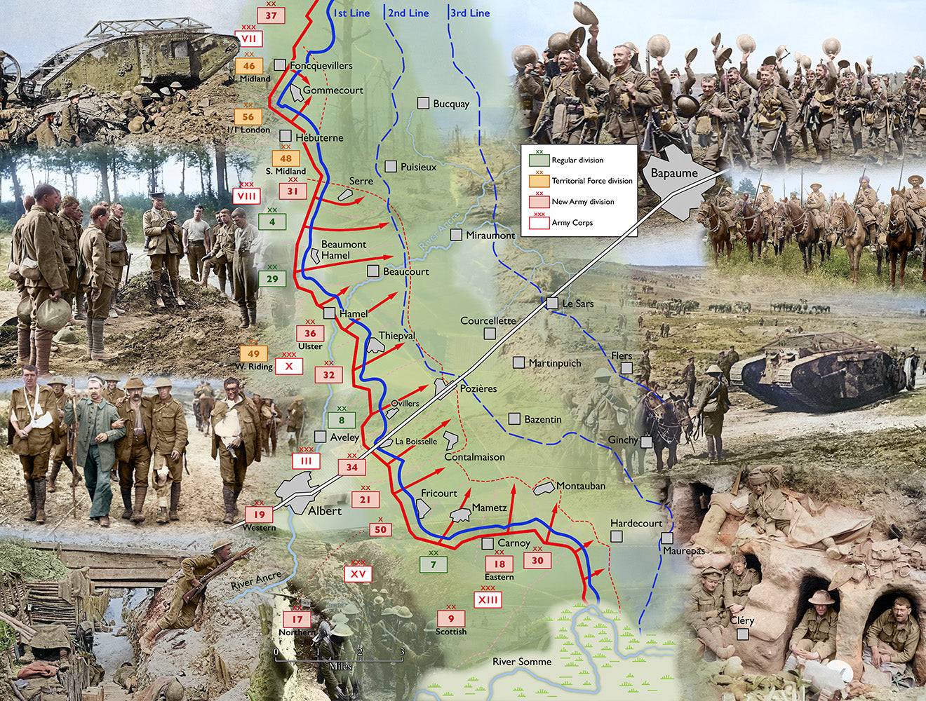 Imperial War Museums 110th Anniversary of the Battle of the Somme 1000 Piece Jigsaw Puzzle - Default Title