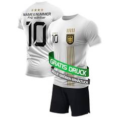 IIIII20Fo7IIIII Fussball Deutschland Trikot Em 2024 Kinder mit eigenem Namen personalisiert - Jungen National Fußball Kind Trikots - Jungs Fanartikel deutsche Nationalmannschaft XTH5G