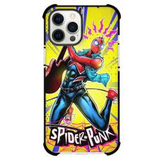 Spider Man Across The Spider Verse Spider Punk Phone Case For iPhone Samsung Galaxy Pixel OnePlus Vivo Xiaomi Asus Sony Motorola Nokia - Spider Punk Spider Sense With Guitar