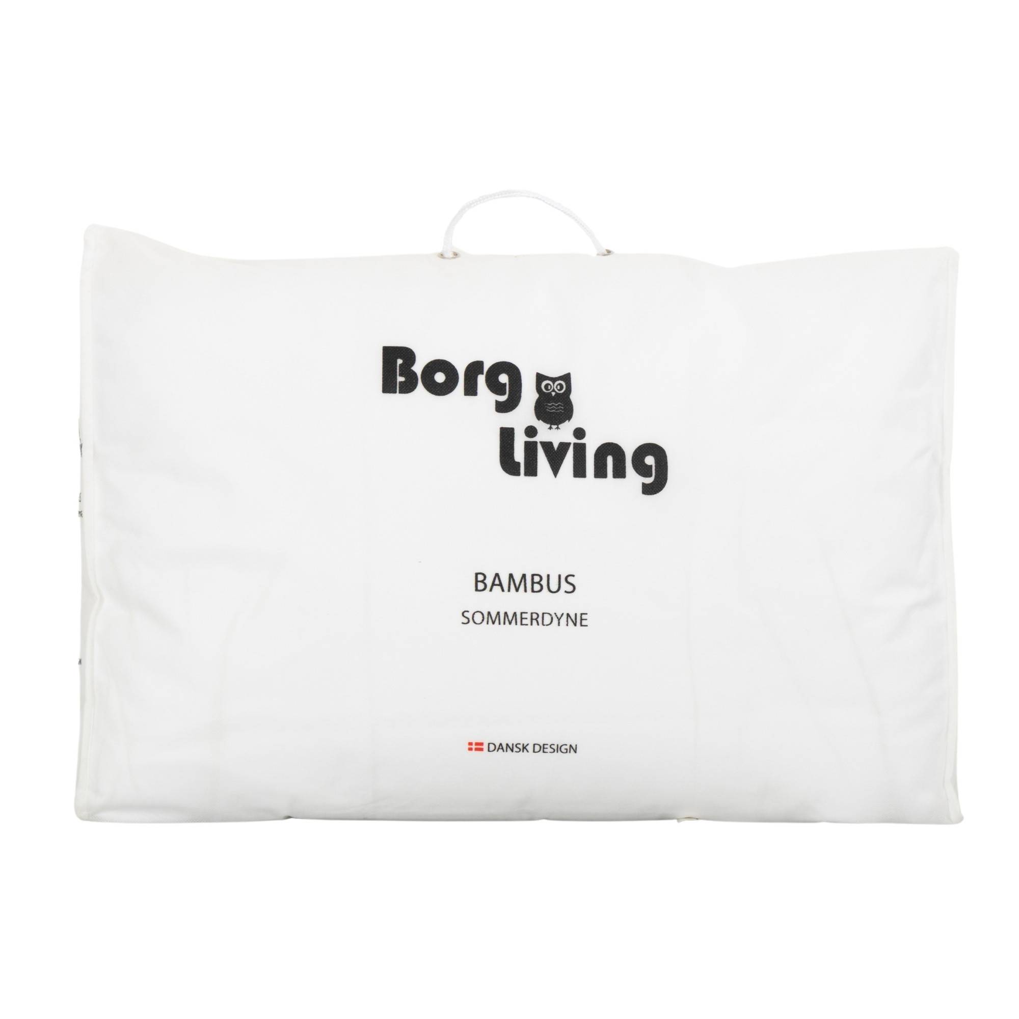 Bambus sommer dyne - Ekstra blød bambus og dunfiber - 140x220 cm - Borg Living