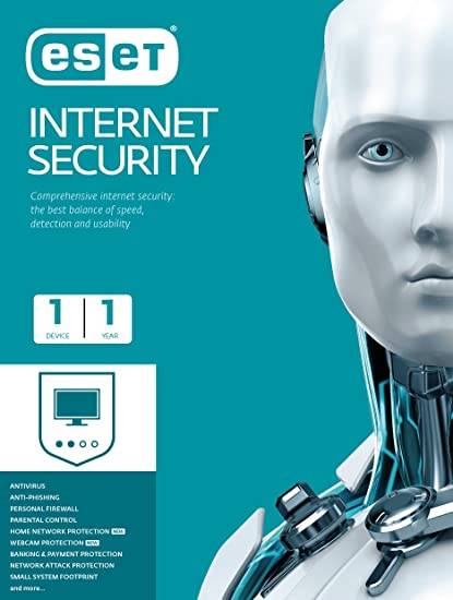 ESET Internet Security (1 år / 1 PC) Senaste versionen + gratis uppdateringar