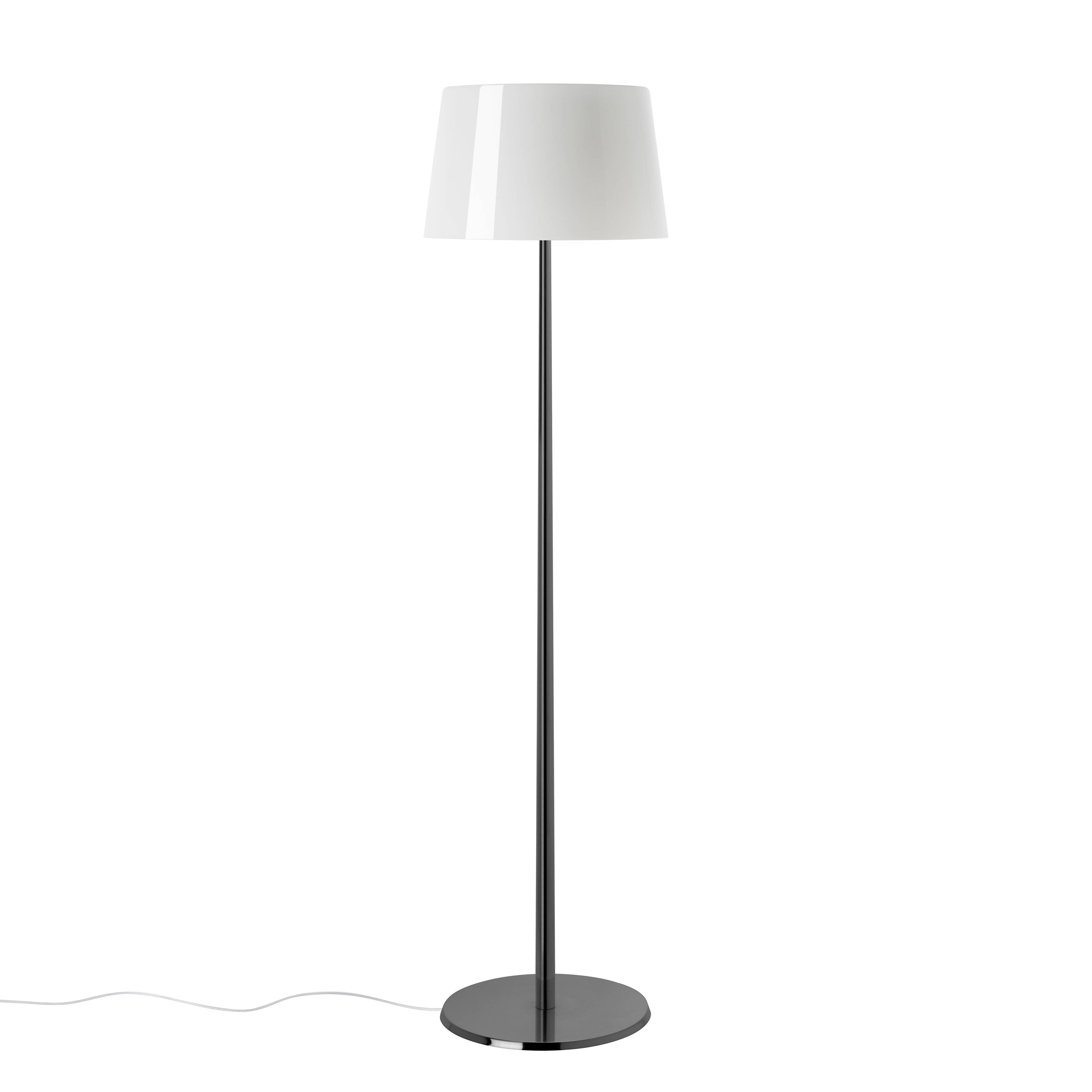 Lumiere XXL Gulvlampe - Cromo nero/Bianco - Foscarini.