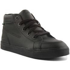 Kickers Tovni High Top School Shoes In Black For Kids - 3 UK - 36 EU - 4 US / Black