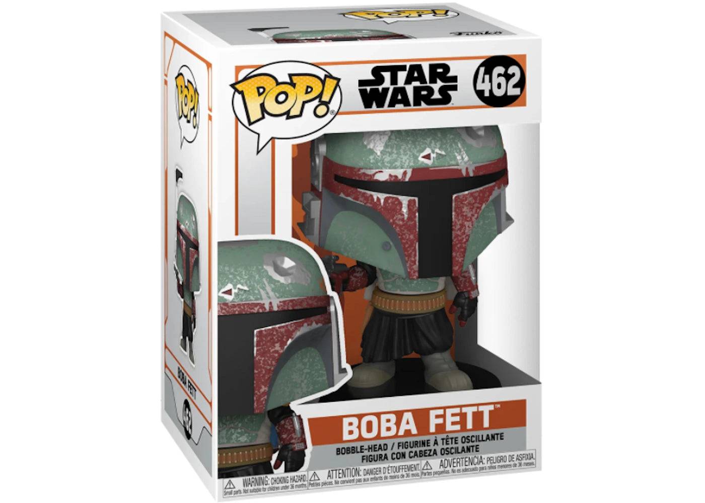 Funko Pop! Star Wars Boba Fett Bobble-Head Figure #462 - One Size