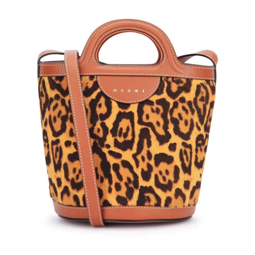 Marni Tropicalia Mini Bucket - Tasker - Dame - Flerfarvet - ONE SIZE - Bomuld