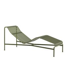 HAY - Palissade Chaise Lounge, Olive - Solstolar och solsängar - Ronan & Erwan Bouroullec - Metall