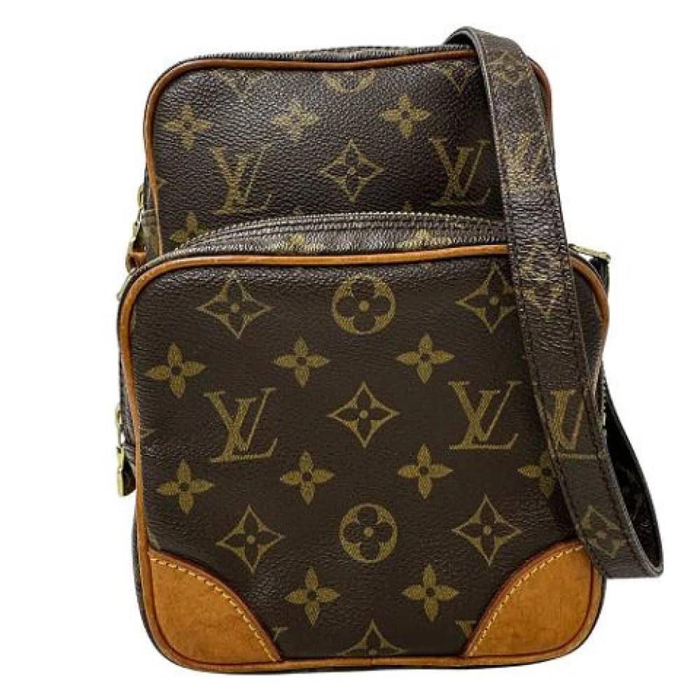 Louis Vuitton Vintage Pre-owned Vintage Monogram Skuldertaske - Vintage - Dame - Brun - ONE SIZE - Uld