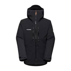 Hardshell-jakke Mammut Taiss HS Hooded Jacket Men (sort) Homme
