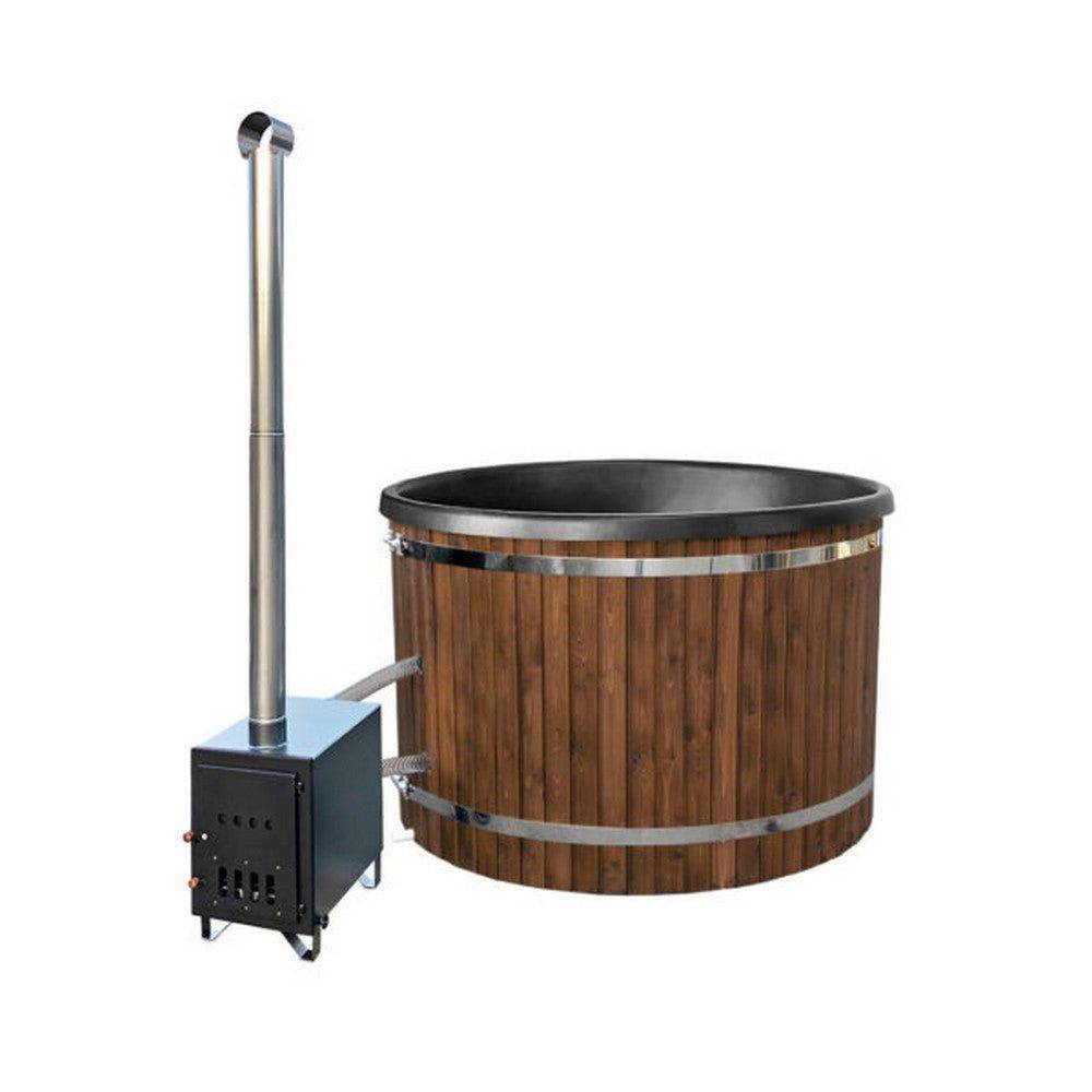 PW-SPA Badtunna Basic - Nötbrun / Mörkgrå