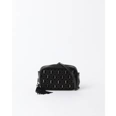 SAINT LAURENT Lou Camera Special Edition Studs Bag - Black (11 cm x 18 cm x 5 cm)