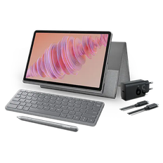 Lenovo Tab Plus 8GB 256GB Wifi - Luna Grey + Sleeve, Pen, Charging Adaptor & Bluetooth Wireless Keyboard MediaTek Helio G99-processor 2,20 GHz , Android, 256 GB UFS 2.2