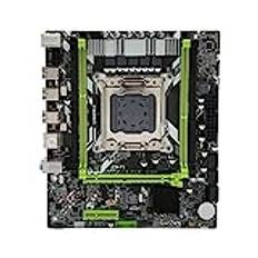 LGA 2011 Moderkort, X79-F1 M-ATX Moderkort för Xeon E5 V1 V2, Core I7 CPU, PCIe 16X, 4xDDR3, 4xSATA2.0, 10xUSB2.0, 1xNVME M.2, 1x8pin, 1x24pin, 1x24pin, 1x24pin