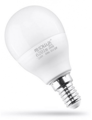 E14 LED lyskilde 3000K 7,5W 620lm