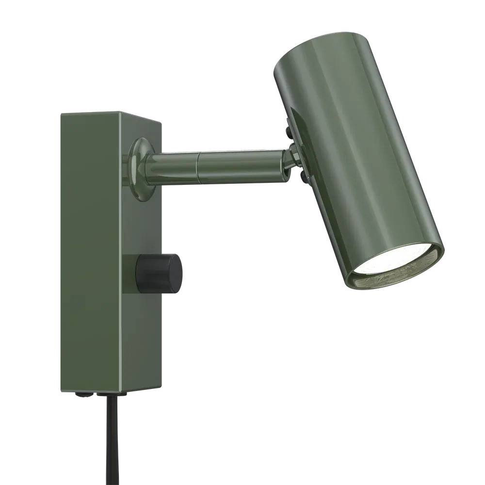 Cato LED Vägglampa Skogsgrön/Svart