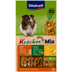 Vitakraft Kräcker Marsvin Honung/Frukt/Citron 10x3-pack